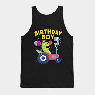 5 Birthday Boy Tank Top